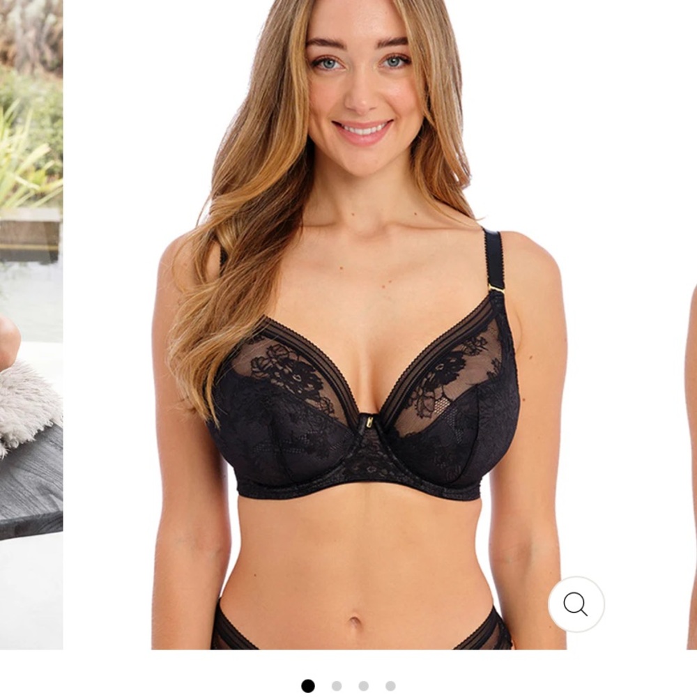 Fantasie Fusion Lace underwire padded plunge  Lace Bra